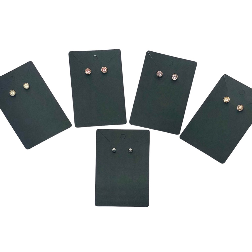 5 Pairs of Stud Earrings